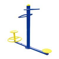 《坐立扭腰訓練器》產品規格:1950*600*1570